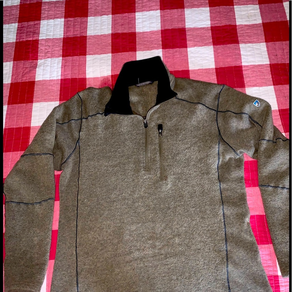 Mens XL long sleeve KUHL alfpaca  pullover